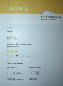 DTV Urkunde
